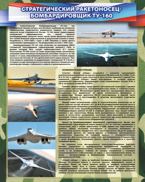 Комплект плакатов «Боевые самолеты и вертолеты» (17 шт.)